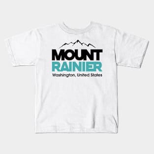 Mount Rainier Kids T-Shirt